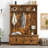 Channahon Modern Style Hall Tree with Storage Cabinet for Entryway Living Room Bedroom-1852866189