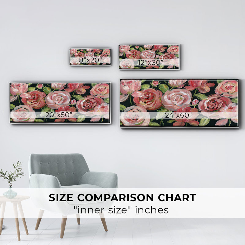 Red Velvet- Framed Canvas