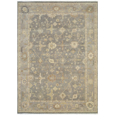 TUKNOUSHAGYLB Wool Oriental Area Rug