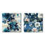 Manon - Ensemble de 2 collages carrés botaniques abstraits-101849195-101849201