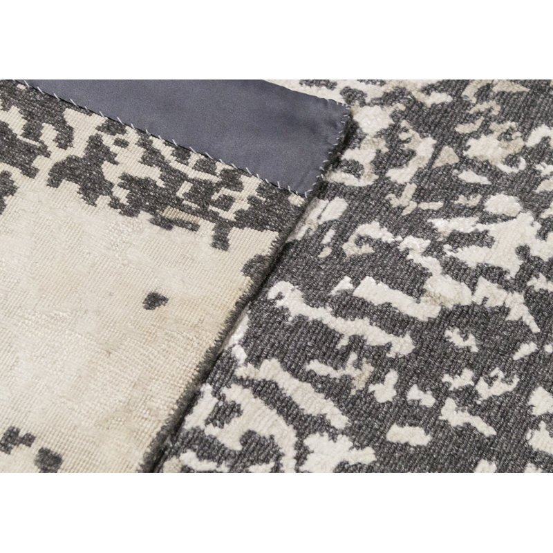 Abstract Area Rug, Rectangle 11'9" x 14'9"