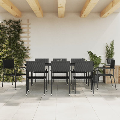 Galinna Rectangular 8 - Person 200cm Long Dining Set