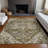 Premium Machine Washable Prisco Brown Rug-1808887722