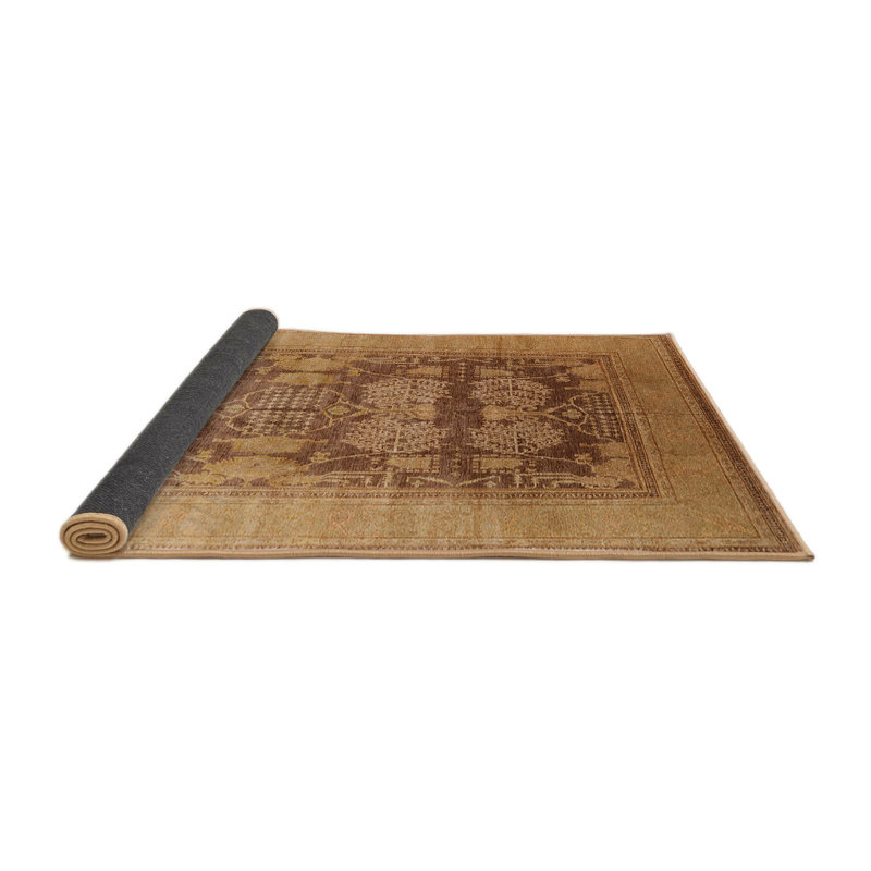 Tapis oriental beige / brun clair, Rond 5 pi