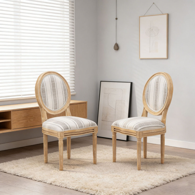 Ensemble de chaises de salle à manger, Gris