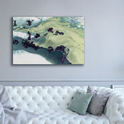  'Untuched Estuarys' by Petra Meikle de Vlas Canvas Wall Art, 60" x 40"