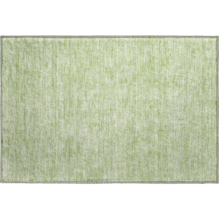 Premium Machine Washable Prisco Aloe Rug