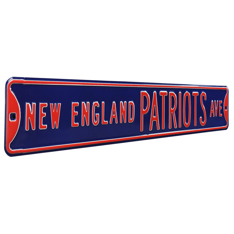 Souvenirs sans cadre sur métal, Patriots de la Nouvelle-Angleterre
