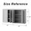 Armoire de salle de bain murale H 26 "avec tablette réglable Coster-355966899-396684361