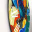 Color Butterflies On A Gree - Horloge murale moderne-60282010
