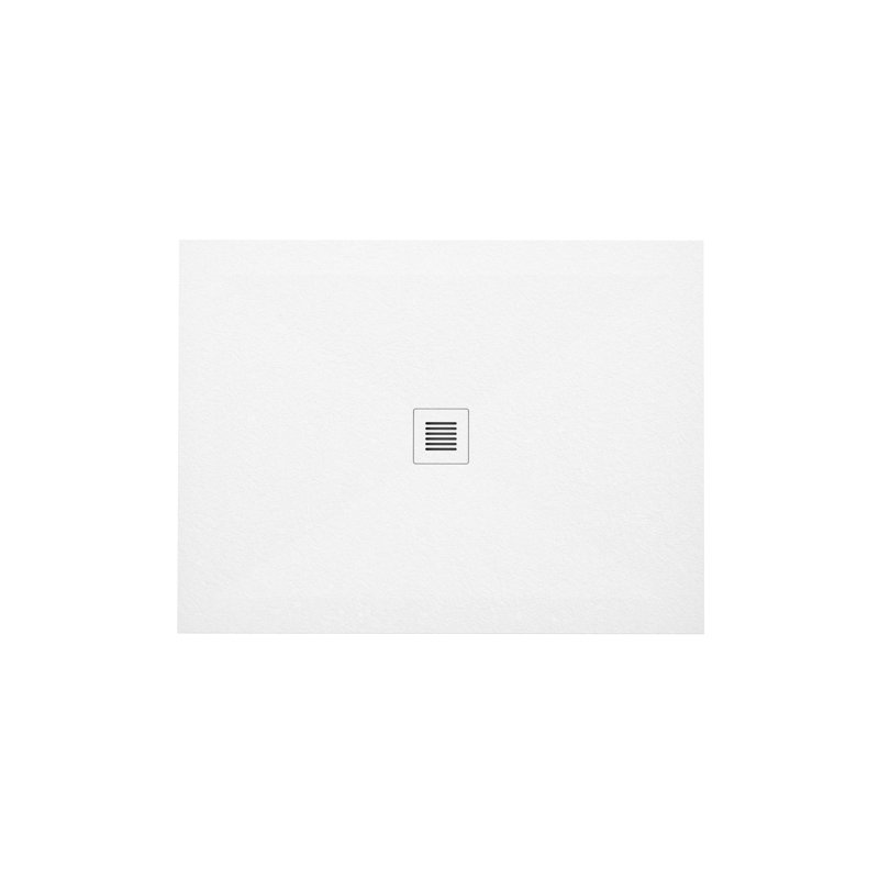 Feel 48'' W 36'' D Rectangular Shower Base, Slate White
