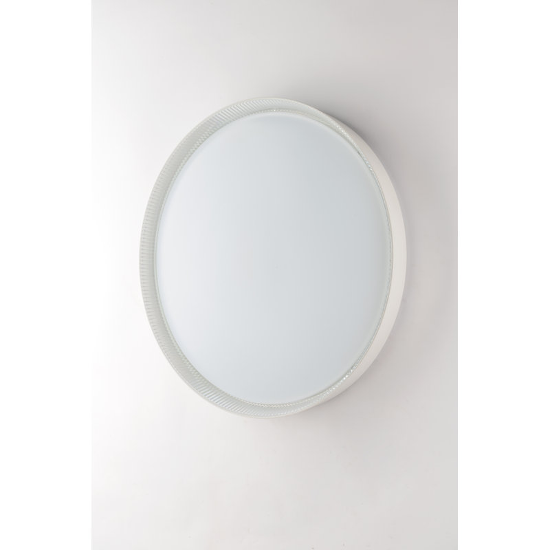 Camillie Acrylic LED Flush Mount, 51Cm x 51Cm x 6Cm