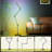 66 " Led Novelty Foldable Floor Lamp With Smart Control