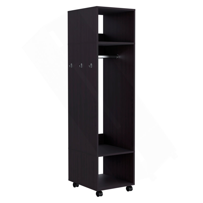 Wardrobe Devon, Bedroom, Black, Black