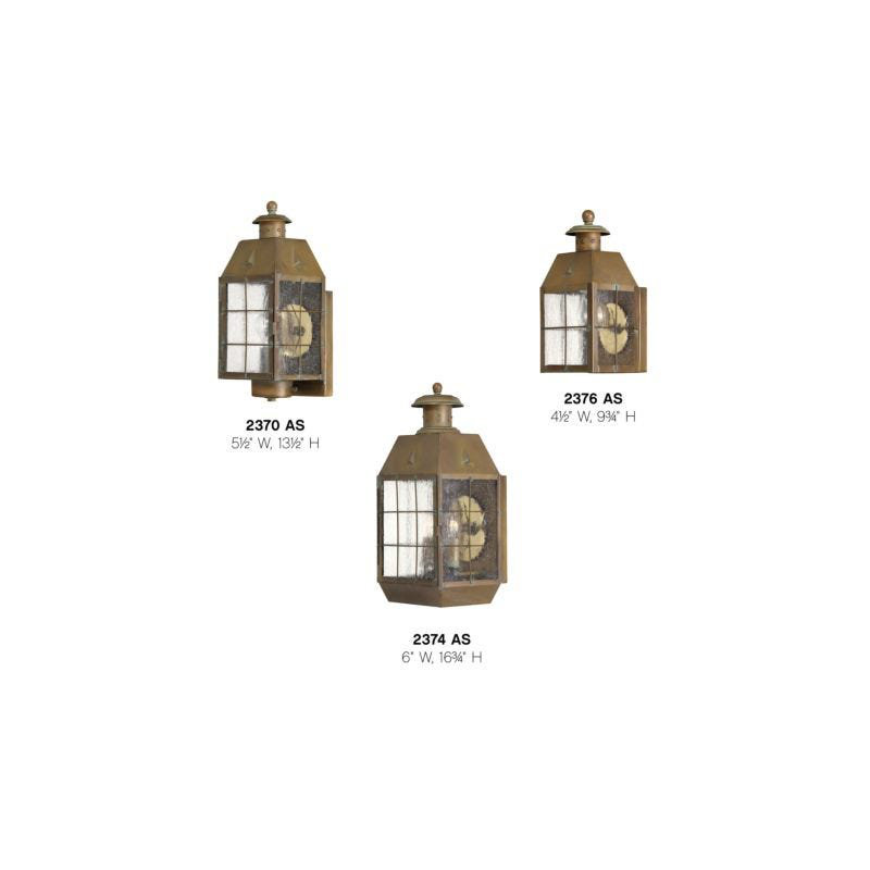 Nantucket 2-Light Outdoor Wall Lantern