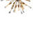 Kuehl 24 - Light Dimmable Sputnik Sphere Chandelier-129097398