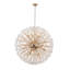Dandelion 20-Light Modern Round Sputnik Crystal Chandelier Starburst Ceiling Light-844252638
