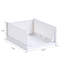 Boîte de rangement blanche pliable 4 pièces-106035933