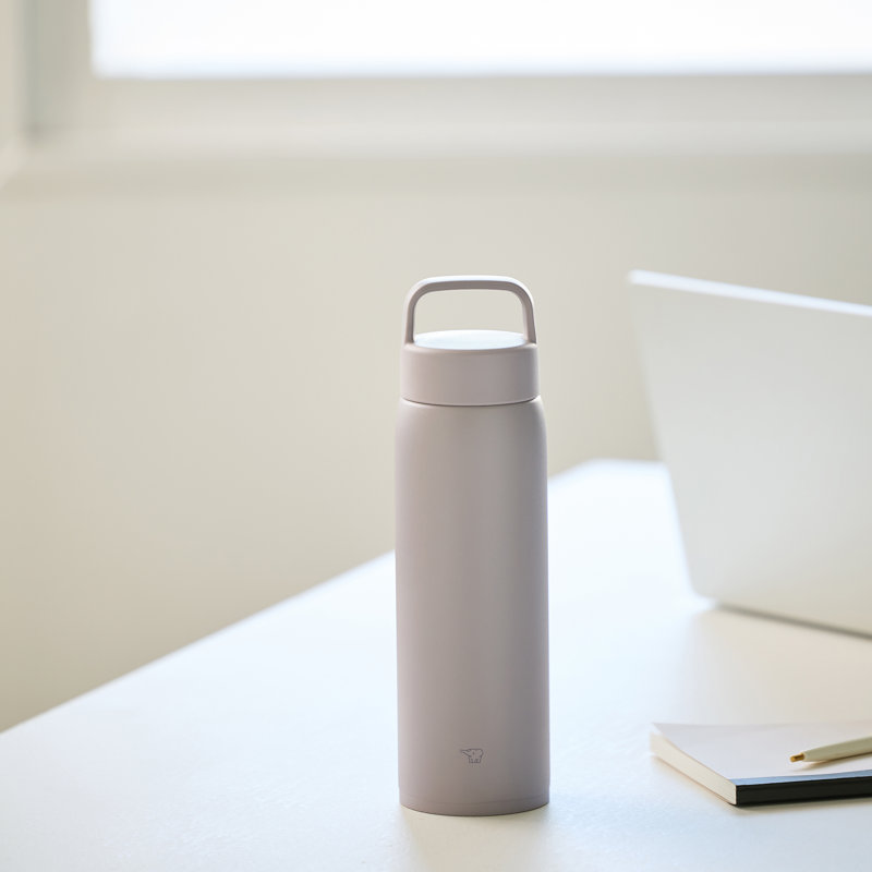 Stainless Mug, Gray, 11.75" H x 3.38" W x 3.38" D