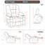 Fauteuil inclinable électrique avec massage et chaleur Ellamae-1704856258