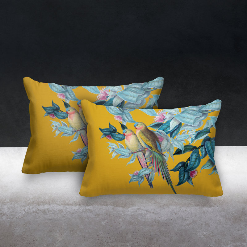  Coussin intérieur / extérieur Lumbar, Jaune