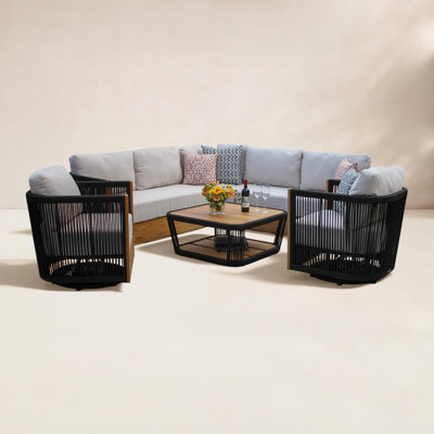 Franke 6-Person Sunbrella® Patio Seating Group