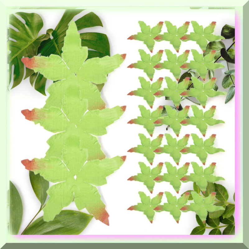 FlowerCraft DIY Kit 100pcs Artificial Flower Materials