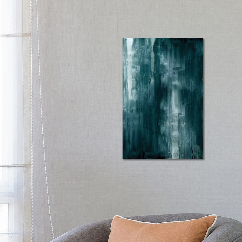 Cerulean Gradation 1 Piece Wrapped Canvas Wall Art, 66.04 cm H x 45.72 cm W x 3.175 cm D