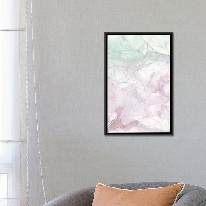 «Centauri I» par Renée Stramel, reproduction sur toile tendue sur châssis, H 48 po x l 32 po x P 1,5 po, Pas de tapis