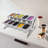 Over-The-Panel Stainless Steel Spice Rack with Adjustable Racks