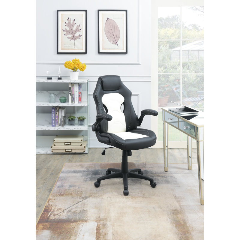 Fauteuil de jeu Luitpold, Noir et blanc