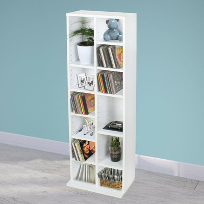 Habsa 113.7cm H x 38.5cm W Wood Standard Bookcase