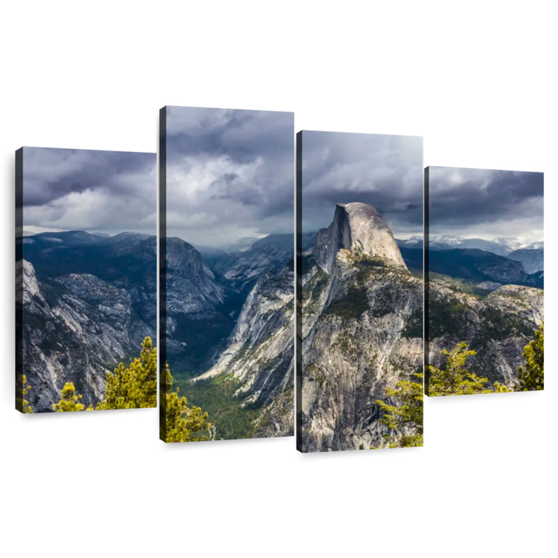 Alvord Storm Over Half Dome, 32" H x 52" W