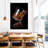 Whiskey Glass Reflection Canvas Print-92497187