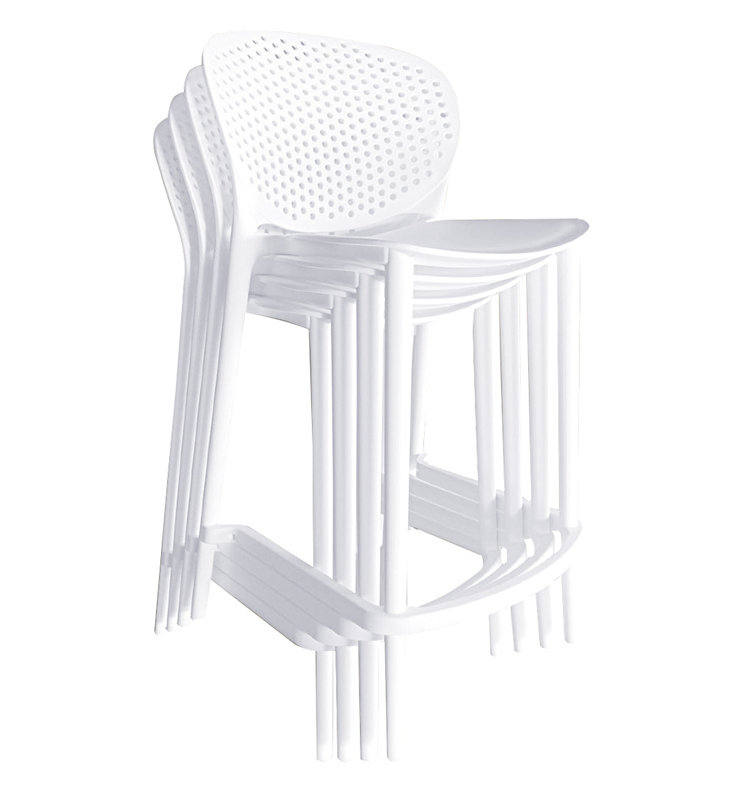 Anferny Counter Stool, Orange, Counter Stool (26" Seat Height)