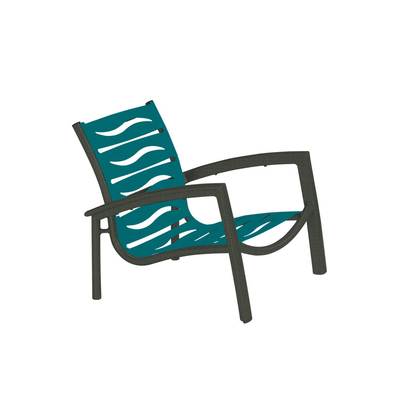 Chaise de patio South Beach EZ Span ™, Moka, Vinyle jade