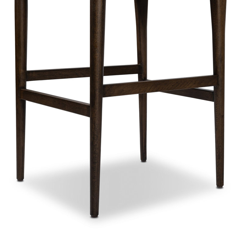 Abilene Stool-Somerton Ash, Burnt Oak, Sapphire Coco, Bar Stool (30.98" Seat Height)