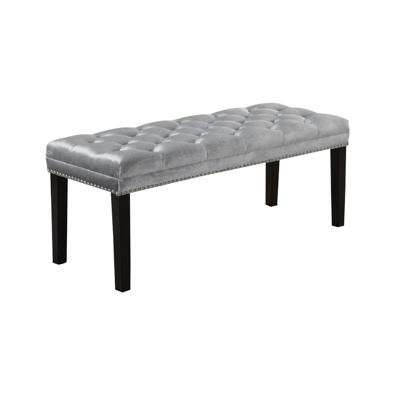 Banc rembourré Jesara, Argent