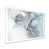Toile blanche avec cadre photo