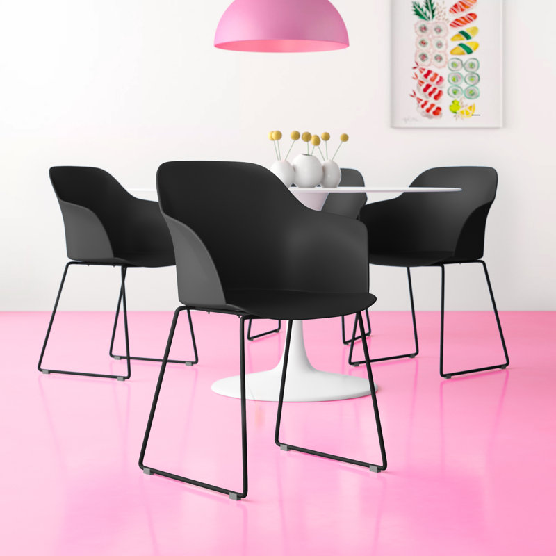 Stesha 44cm H Side Chair, Black