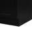   Kayleigh 73 Inch Double Oval Sink Bathroom Vanity with Pure White Quartz Countertop 1.5 Inch in Black-921768372-921768373