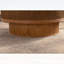 Table basse ronde ronde avec couvercle rabattable