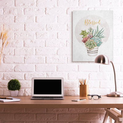 Bouquet de plantes grasses «Blessed Sentiments Chic»