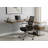 Adalae 57,08" L-Shaped Desk with Storage Cabinet 1 Drawer 