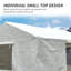 Housse universelle d'hiver pour pavillon de jardin