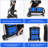 2-Tier Portable Collapsible Utility Cart Shopping Cart
