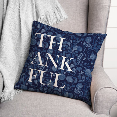 Floral Throw Pillow