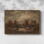 Paysage rétro - Toile tendue avec châssis encadré DXCV III-1524581045-1524581194