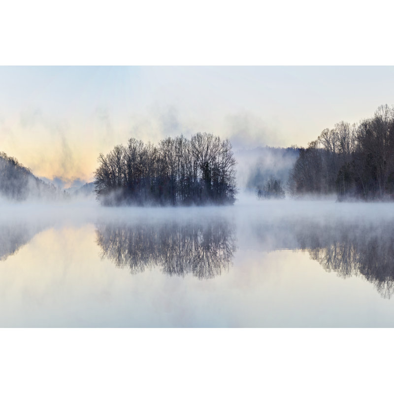 «Scène sur l'eau» par James McLoughlin - reproduction de photo sur toile, H 8 po x l 12 po