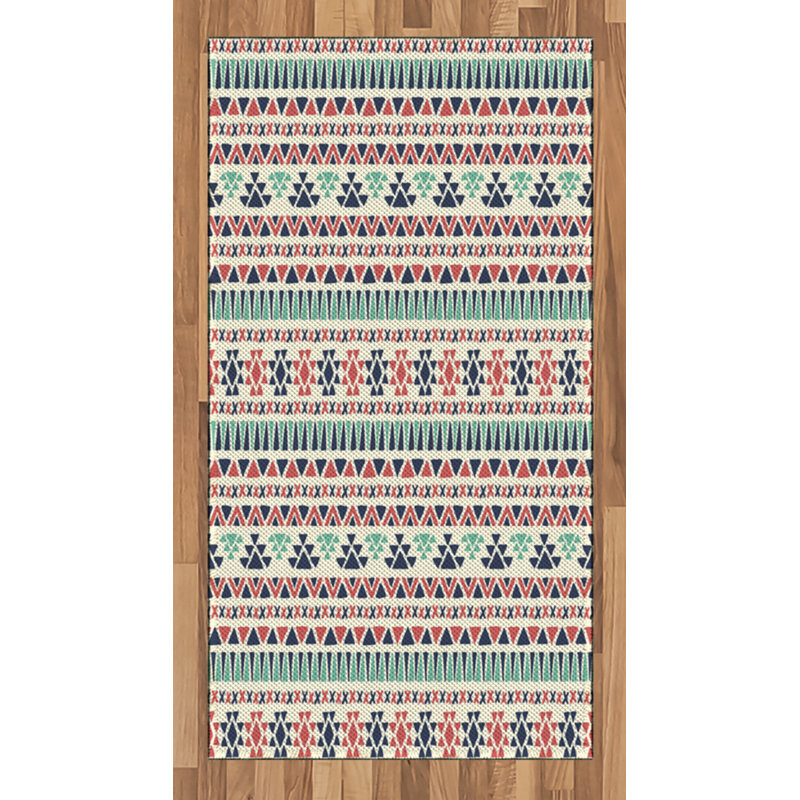 Tapis décoratif Tribal, Rectangle 2 pi 7 po x 5 pi